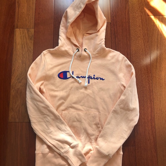 Champion Reverse Weave Script Logo Hoodie S - Picture 3 of 13